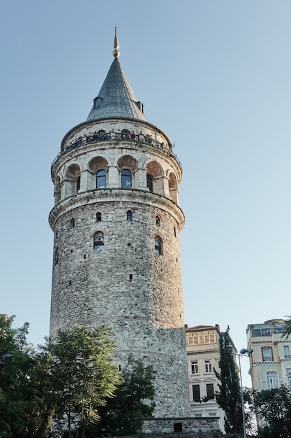 La tour de Galata à Istanbul, Turquie