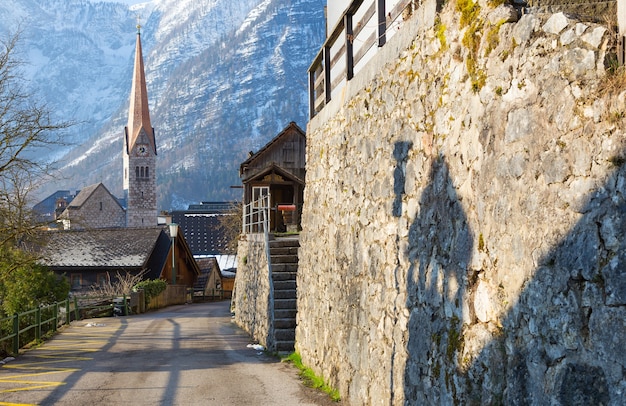 Tour de l&#39;horloge de Hallstatt