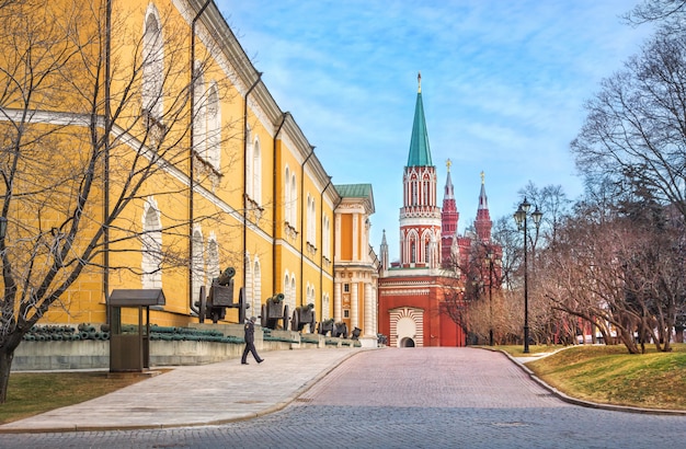 Tour Nikolskaïa sur le territoire du Kremlin de Moscou