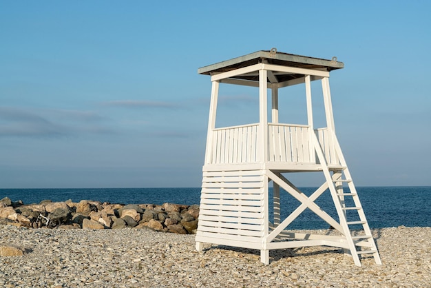 Tour de sauveteur sur la plage