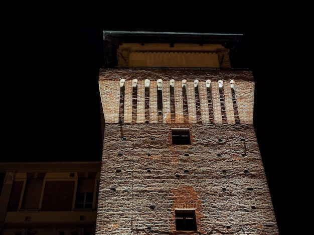 Tour de Settimo la nuit