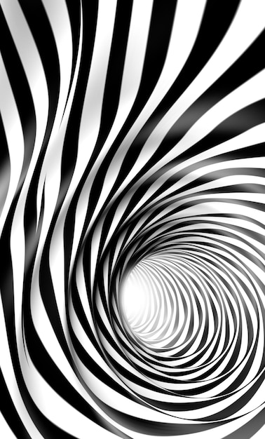 Tourbillon abstrait