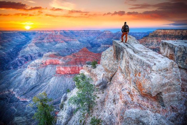 Touriste en Amérique