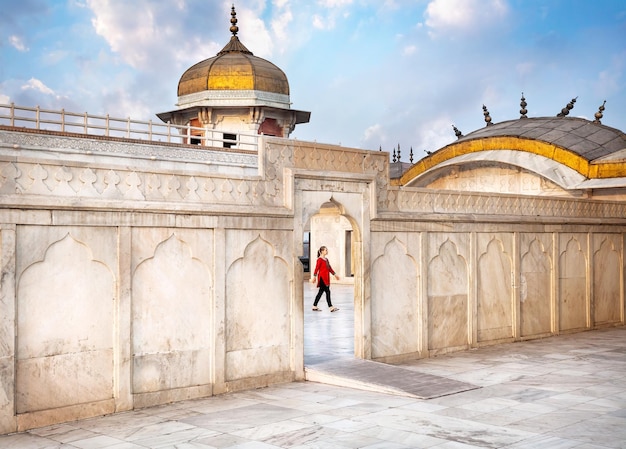 Touriste de Fort d'Agra