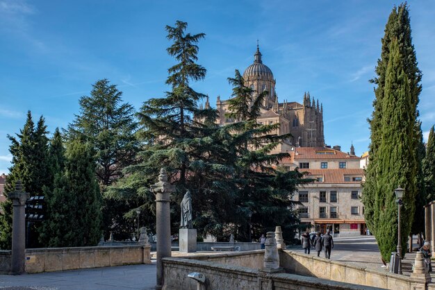 Tourner un dôme de la cathédrale de Salamanque