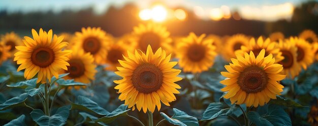 Des tournesols imposants se dressent haut leurs visages un papier peint