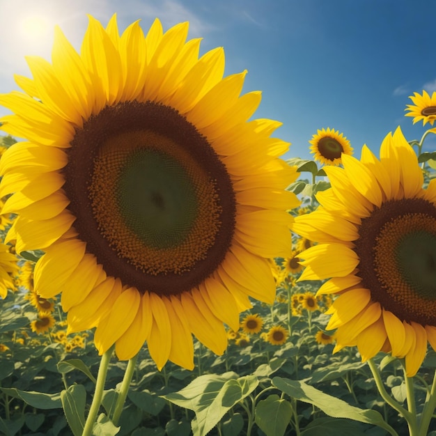 Les tournesols