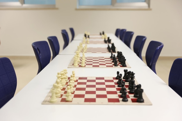 Photo tournoi d'échecs