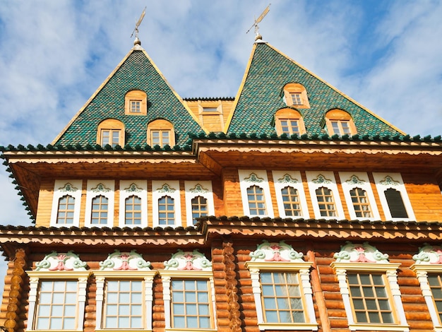 Tours du grand palais en bois de Kolomenskoe