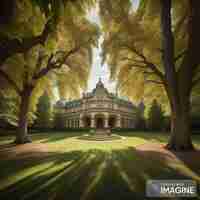 Photo une des tours du manoir de waddesdon