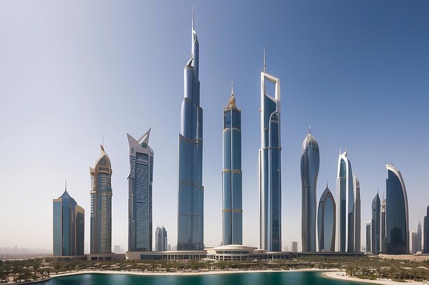 Les tours des Émirats à Dubaï