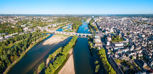 Tours vue panoramique aérienne France