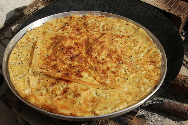 Tourte à la viande Su boregi Konya Turquie