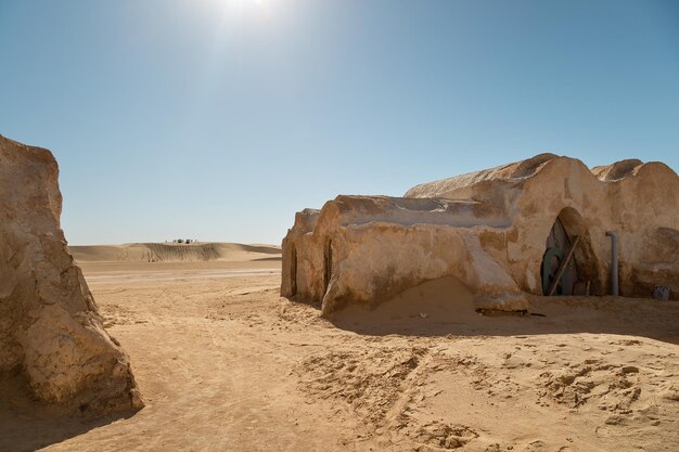 Tozeur tunisie - 17 mai 2017 le décor du film Star Wars