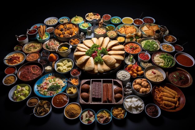 Tradition culinaire de la fête de l'Iftar