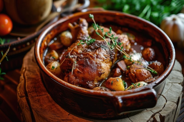 La tradition française du coq au vin, un chef-d'œuvre culinaire