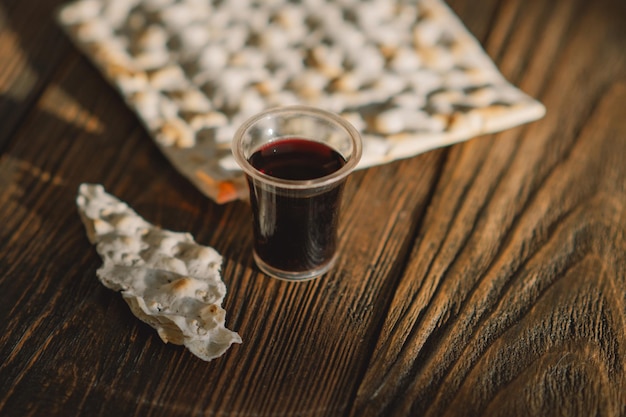 Tradition religieuse de communion consistant à rompre le pain et le vin