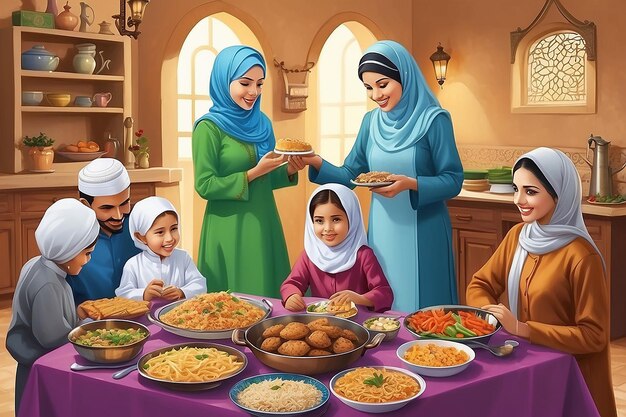 Les traditions familiales de l'EidalAdha