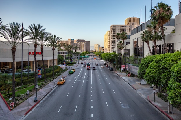 Trafic à Los Angeles