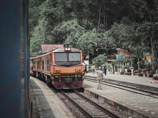 Train d&#39;arrivée