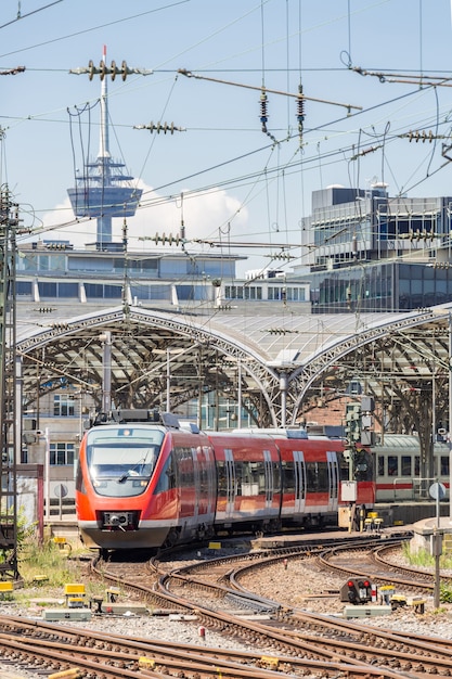 Train de banlieue en Allemagne