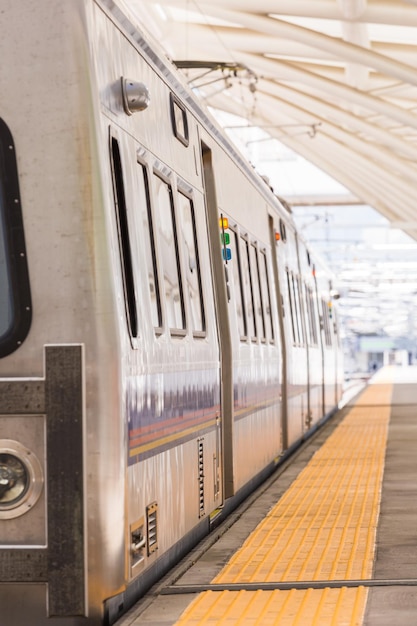 Train de banlieue de la gare Union de Denver à l'aéroport international de Denver.