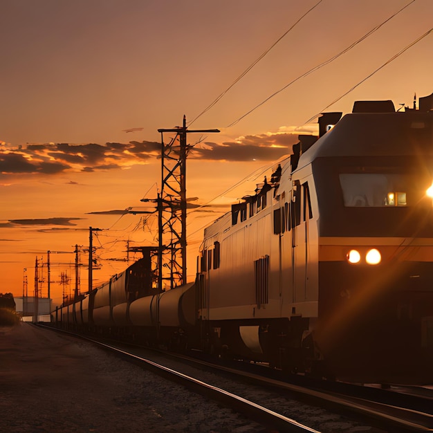 un train avec le mot " bienvenue " sur le devant