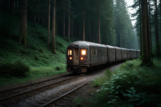 Un train avec le numéro 2 dessus