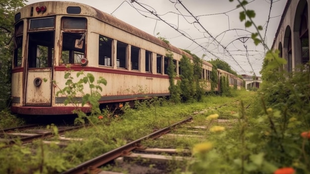 Un train qui porte le numéro 41