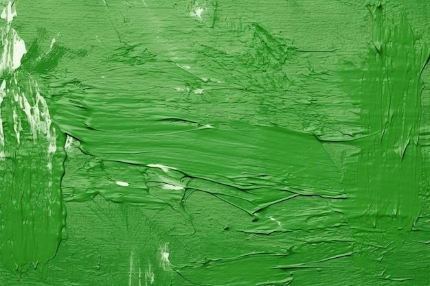 Des traits de fond de peinture acrylique dans des tons verts de camouflage