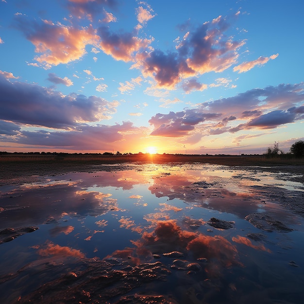 Tramonto sul cielo blu Cielo blu con alcune nuvole nuvole di cielo blu cieli estivi (Tramonto sur le ciel bleu Cielo bleu avec certaines nuvoles nuvole du ciel bleu cieli esttivi)