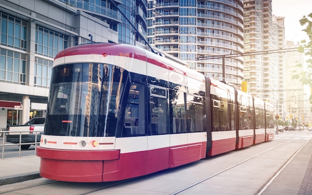 Tramway à Toronto, Ontario, Canada