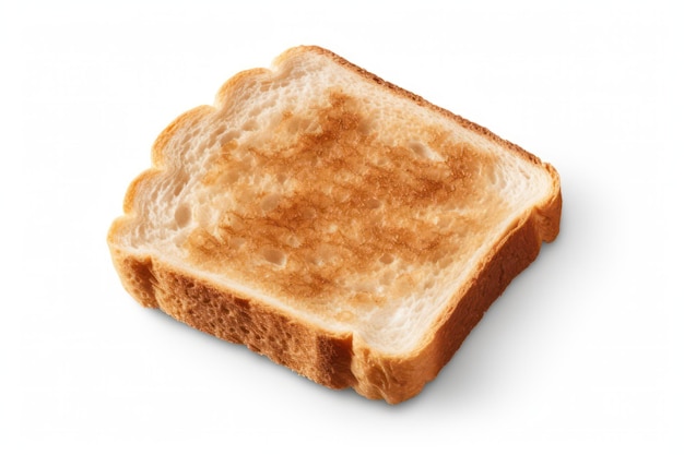 Une tranche de pain grillé isolée sur un fond transparent ou blanc png ar 32 v 52 ID de poste 64f23ed669c84e8993b7be5f0d6a37dd