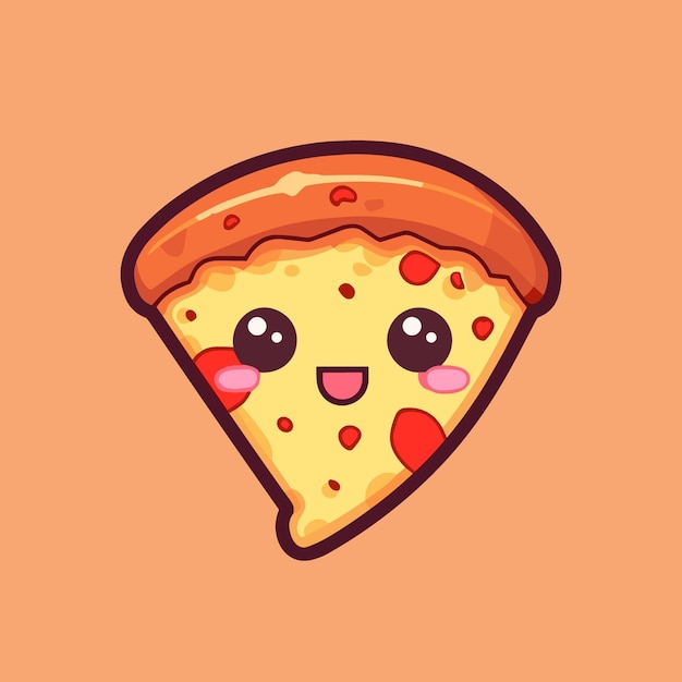 Une tranche de pizza avec une tranche de pepperoni et un morceau de fromage