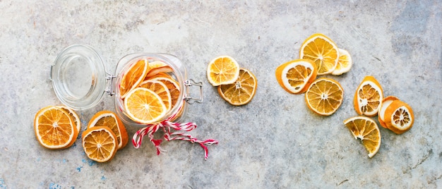 Tranches d&#39;oranges séchées maison