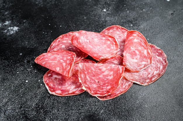 Tranches de salchichon salami espagnol