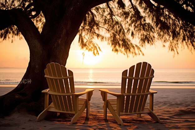 La tranquillité au bord de la mer