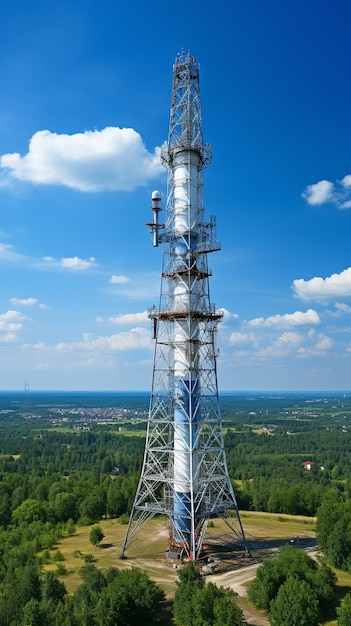 transmission de données par antenne satellite, un radiotélescope, un radar militaire et un observatoire de recherche cosmologiquexA