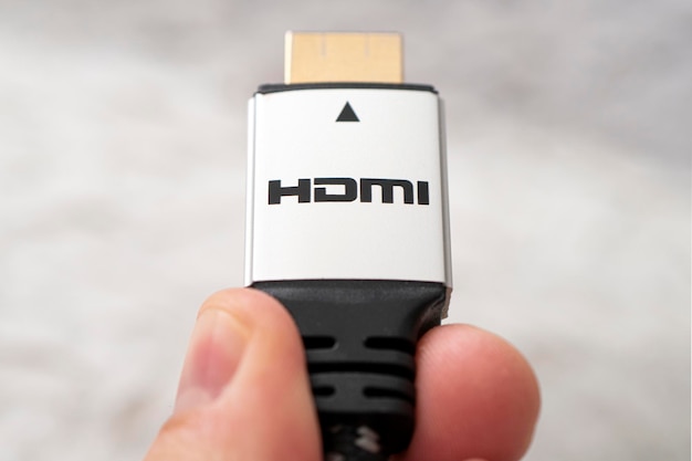 Transmission de signal 8K haut débit Connecteur HDMI Interface multimédia HDMI haute définition à portée de main