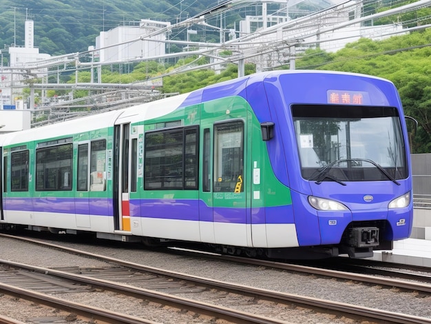 Photo le transport en commun rapide