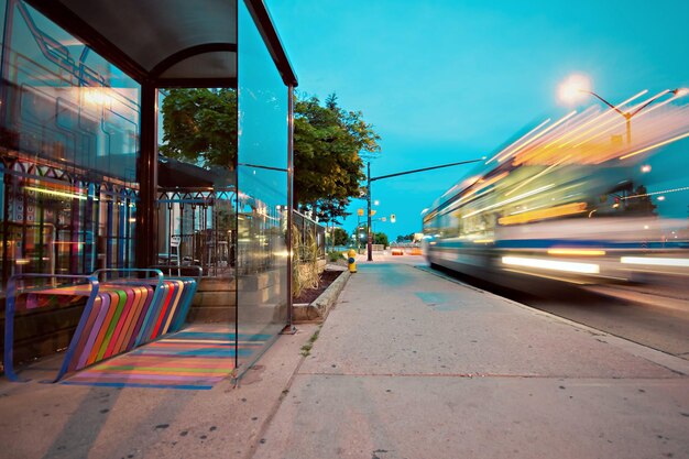 Photo le transport rapide.