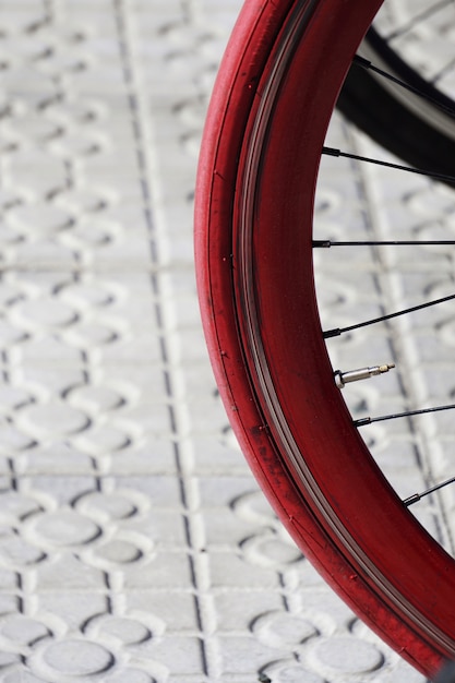 transport de vélo dans la rue