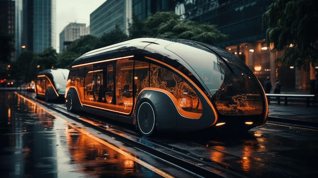 Les transports en commun des nouvelles technologies du futur