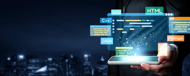 Travail de développeur de logiciels avec des superpositions de codage de langages de programmation EIDE