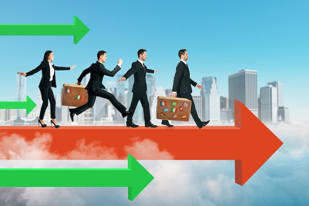 Travail d'équipe et concept de compétition