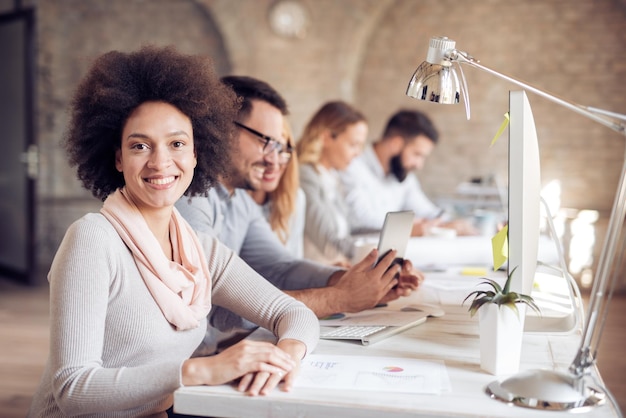 Photo le travail d'équipe