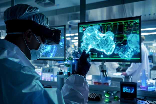 Travaillant sur la biotechnologie, ils utilisent une méthode futuriste d'intelligence artificielle dans le laboratoire.
