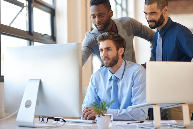 Photo travailler vers des objectifs de carrière