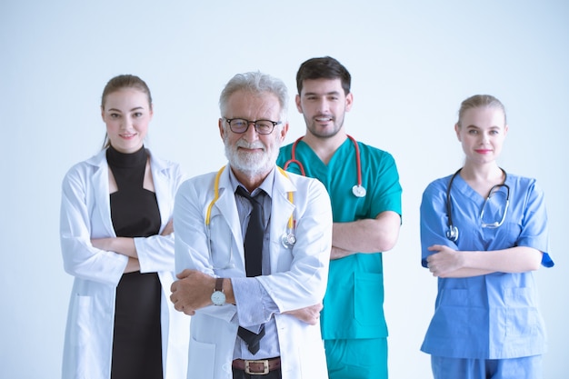 Travailleur d&#39;équipe du docteur Nurse dans les services de santé de l&#39;hôpital.