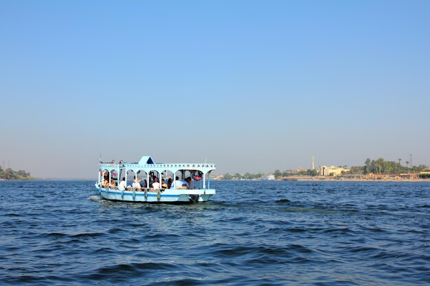 Traversée du Nil en Egypte